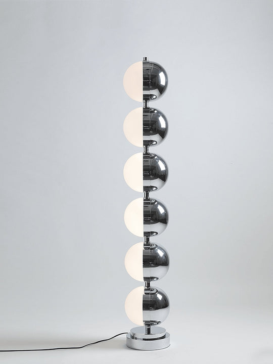 Slanke chromen leeslamp