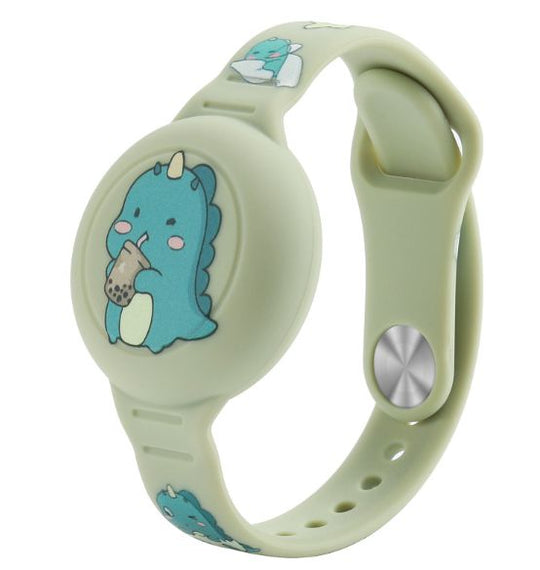 DinoSafe™- Airtag Armband – Veiligheidsarmband voor Kinderen met GPS