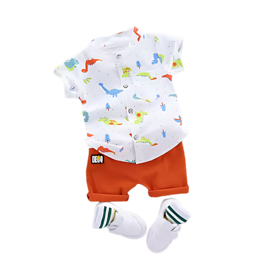 DinoBreeze – Dino Print Zomeroutfit