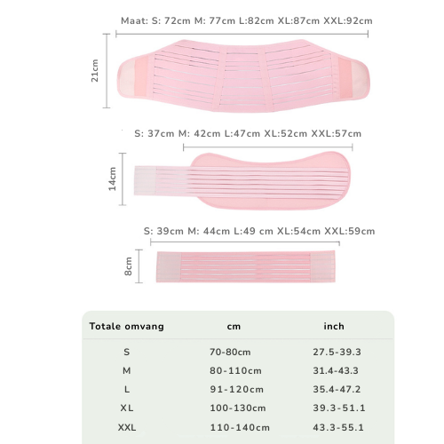 LunaBand™ – 3-in-1 Zwangerschapsband