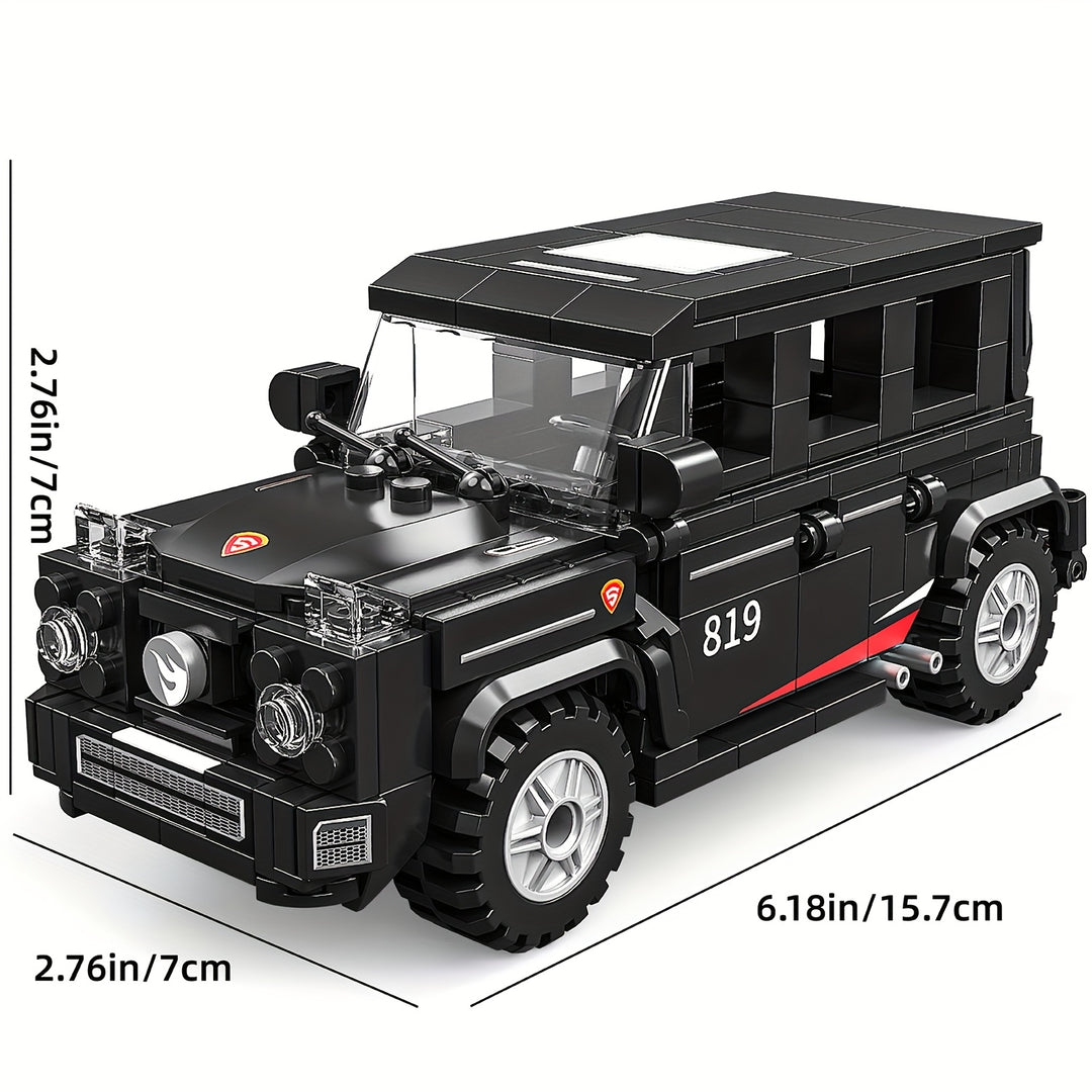 TrailRider™ – 300+ Stuks Off-Road Voertuig Bouwset