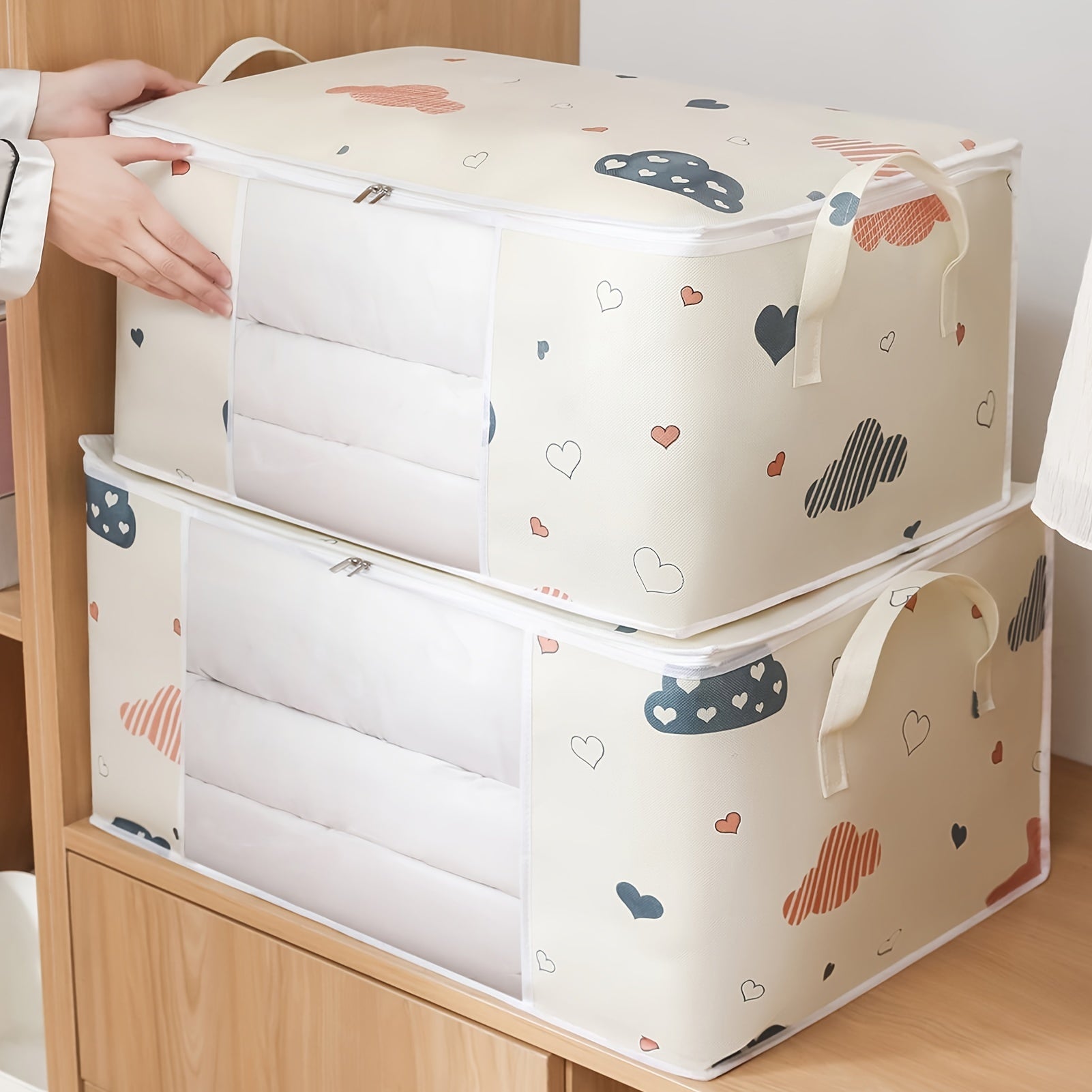 SmartStorage™ – Grote Opbergzak voor Kleding & Babydekens – Praktisch & Duurzaam