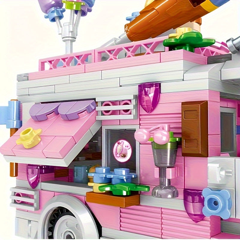 SweetStreet™ – 591-delige Dessert Truck Bouwset