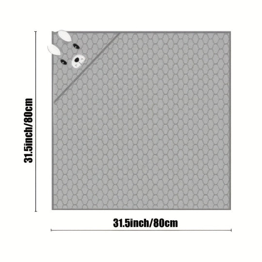 SnuggleTowel™ – Zachte en Absorberende Kinderbadhanddoek met Dierprint