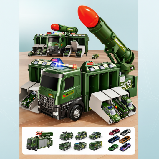 BattleRover™ – Stoere Militair Speelgoedtruck met Lanceermechanisme