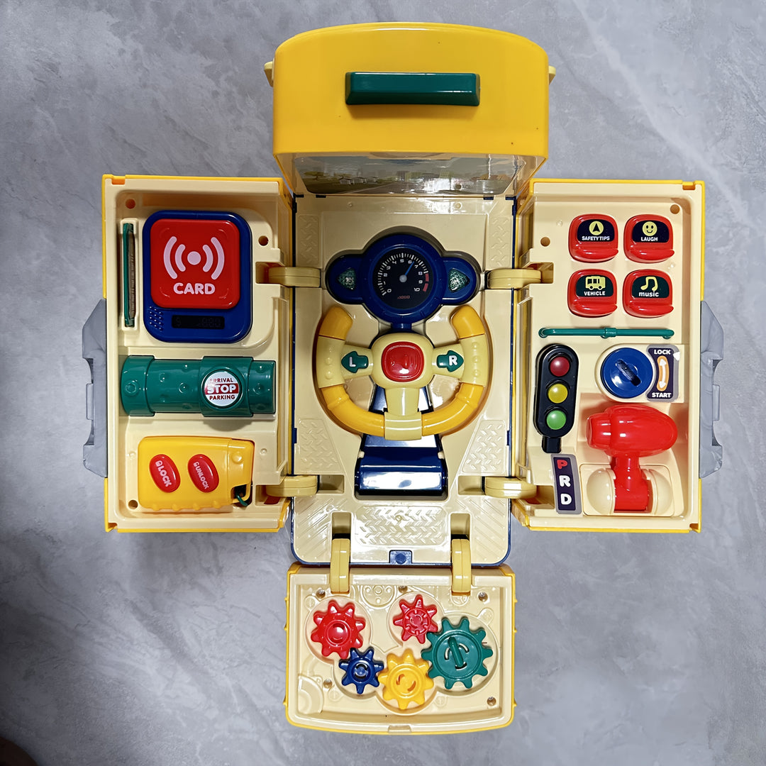 BusDrive™ – Schoolbus Speelgoed met Simulatie Stuur