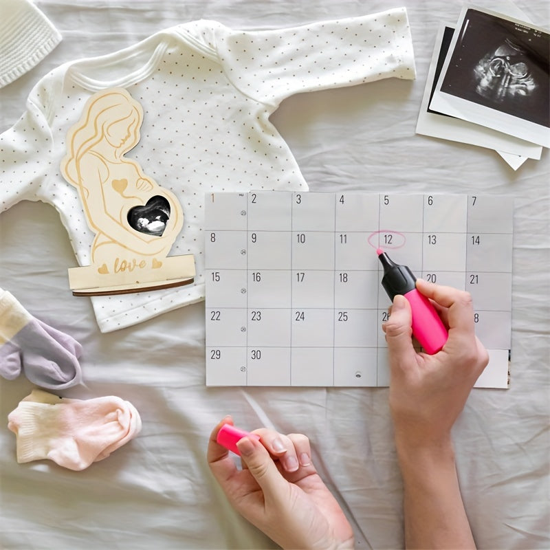 HeartPrint™ – Houten Baby Echo Fotolijst