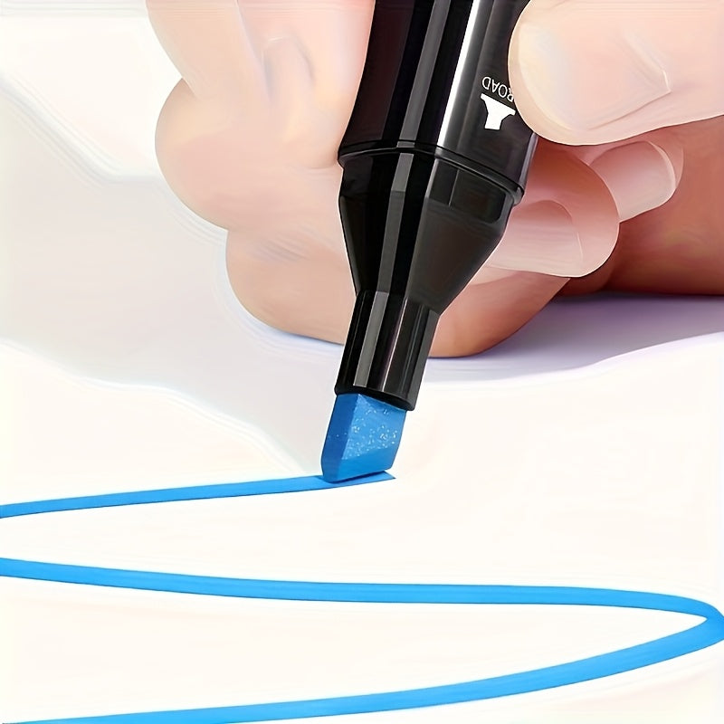 ColorMaster™ – 24/48/60/80 Dubbelzijdige Markers – Teken- & Sketch Pennen