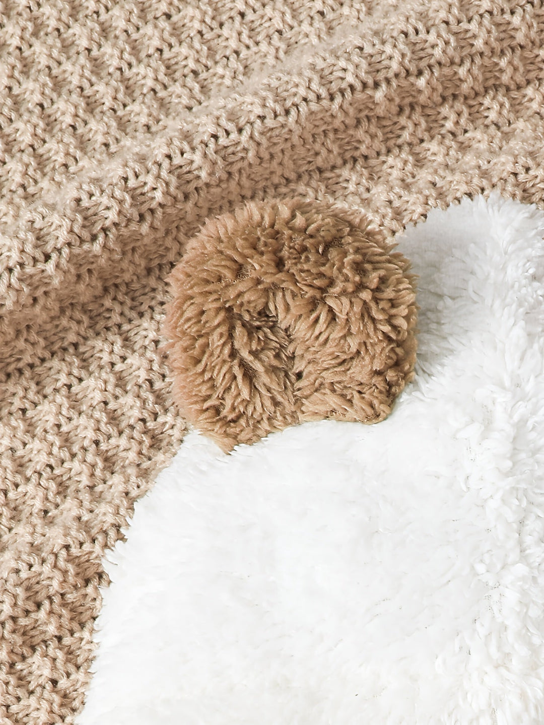 BearSnuggleSet™ – 2-delige Pluche Fleece Hoodie & Pootjes-Broek voor Kinderen