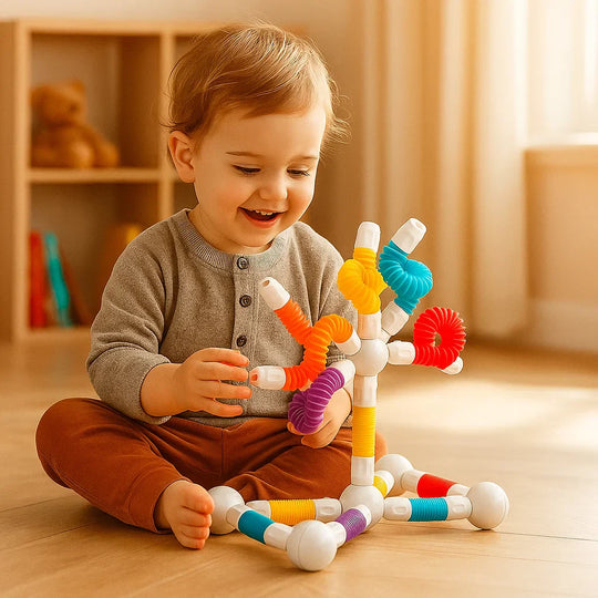 MagniPlay™ – Flexibele Montessori Magnetische Bouwset Kinderen