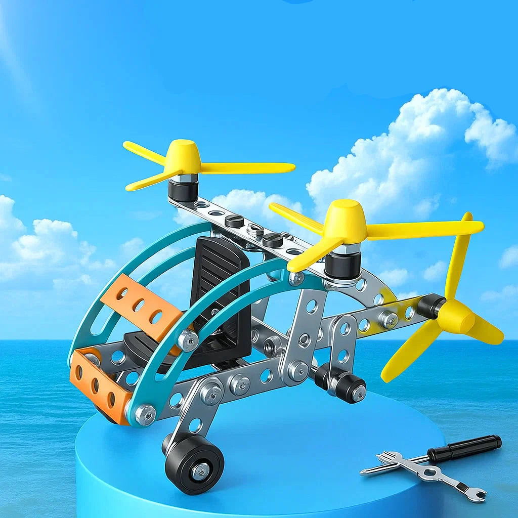 BuildRider™ – Robuust & Educatief – Constructievoertuig Set