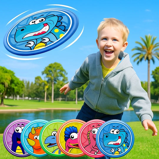 DinoFly – Zachte Dino Frisbee voor Kinderen