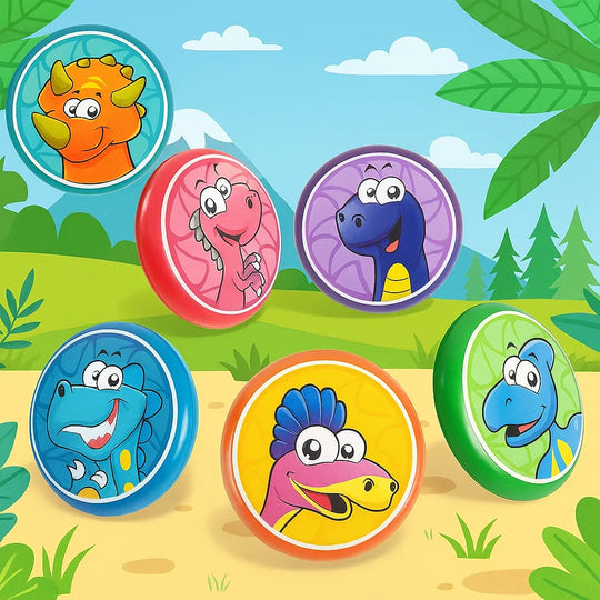 DinoFly – Zachte Dino Frisbee voor Kinderen