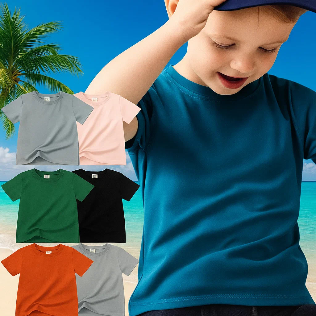 SoftDay – Kinder T-Shirt met Korte Mouwen
