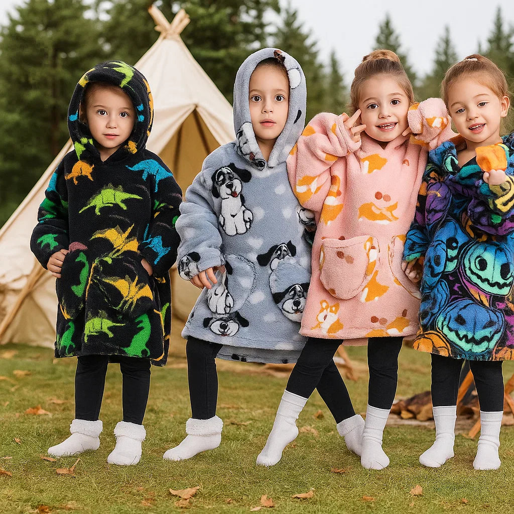 CozyHood™ – Schattige & Comfortabele Hoodie Deken