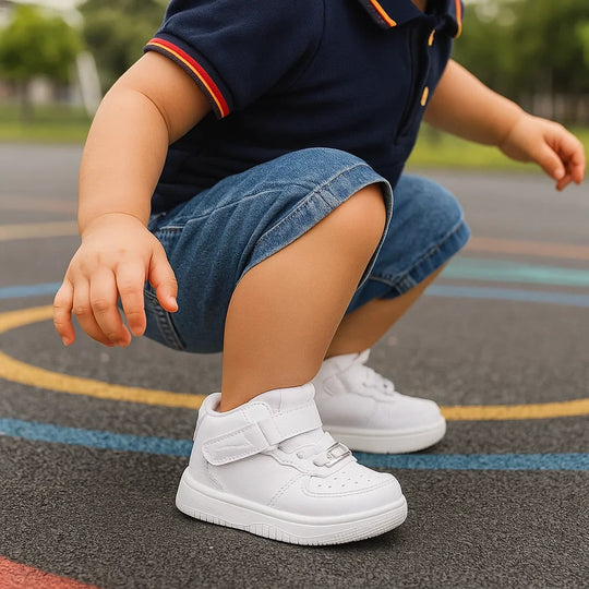 MiniTrend – Peuter Sneakers met Klittenband en Antislip Zool