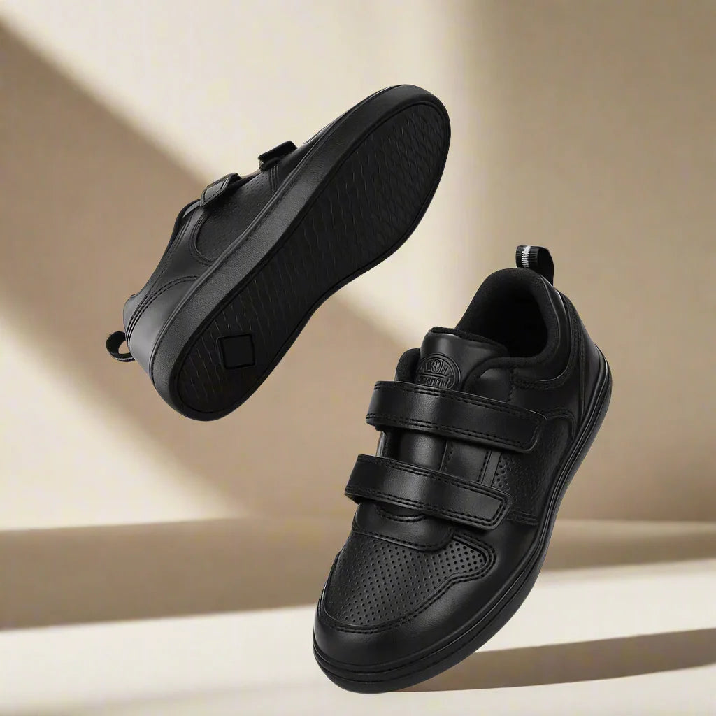 CleanStep – Leren Kinder Sneakers met Klittenband