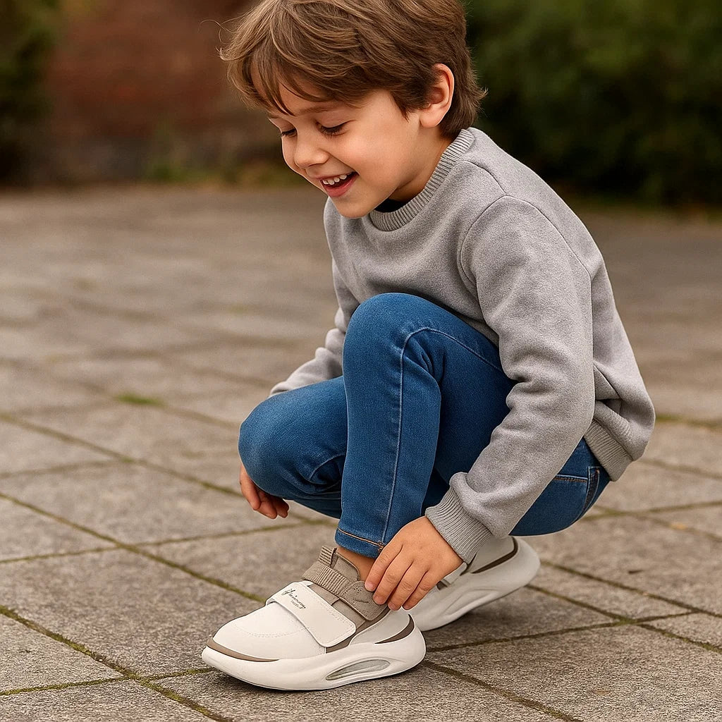 FlexStep – Kinder Sneakers met Klittenband en Antislip Zool