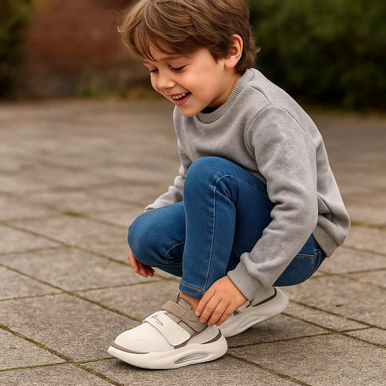 FlexStep – Kinder Sneakers met Klittenband en Antislip Zool