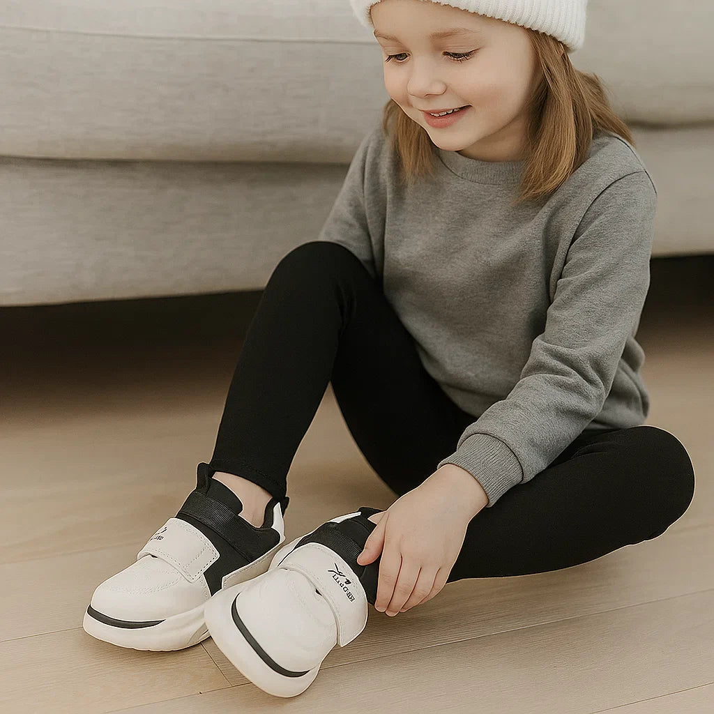 FlexStep – Kinder Sneakers met Klittenband en Antislip Zool