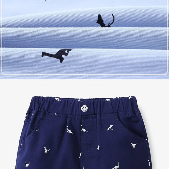 DinoBreeze – Korte Kinderbroek met Dino Print