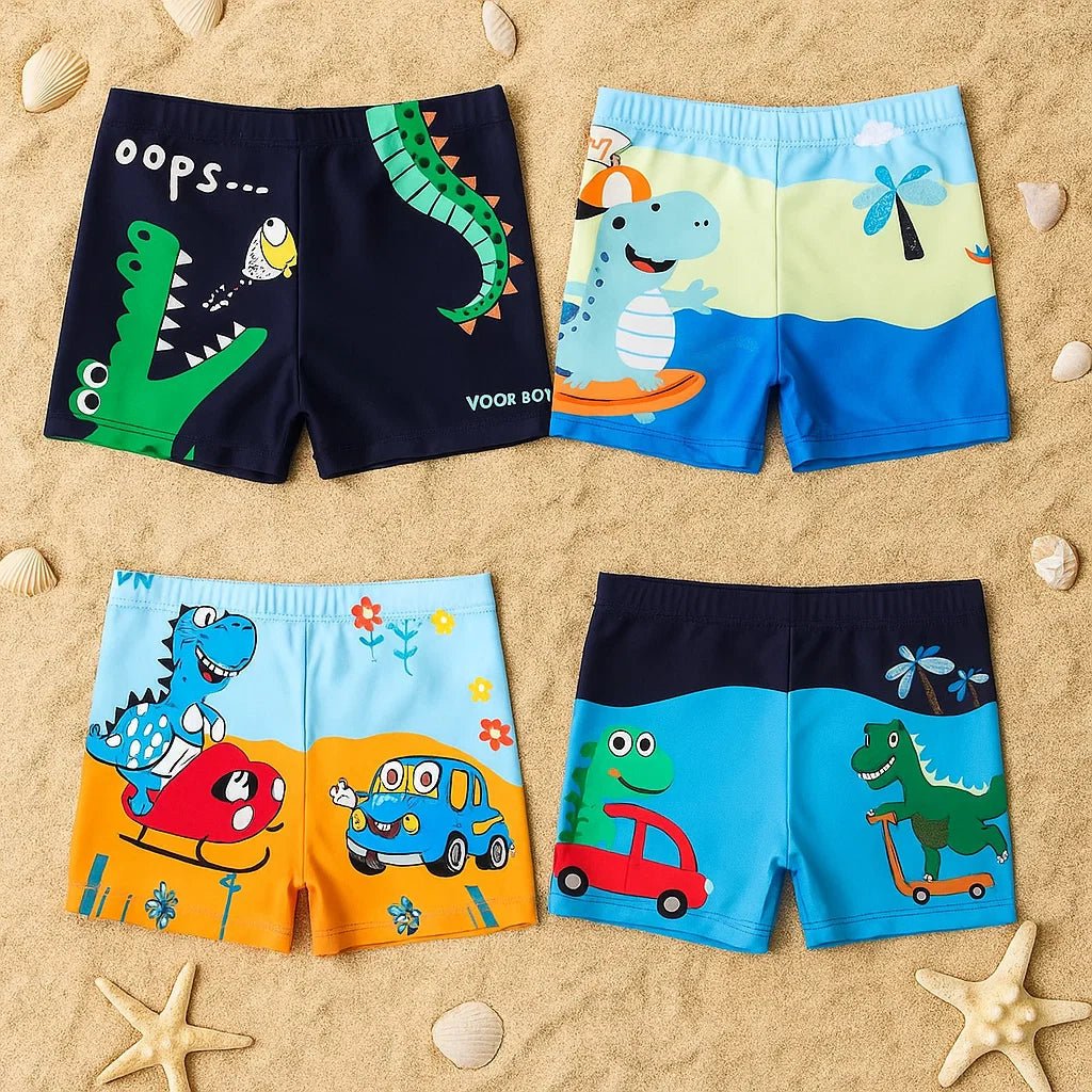 BreezeFlex – Strakke Kinder Zwembroek met Stretch Pasvorm