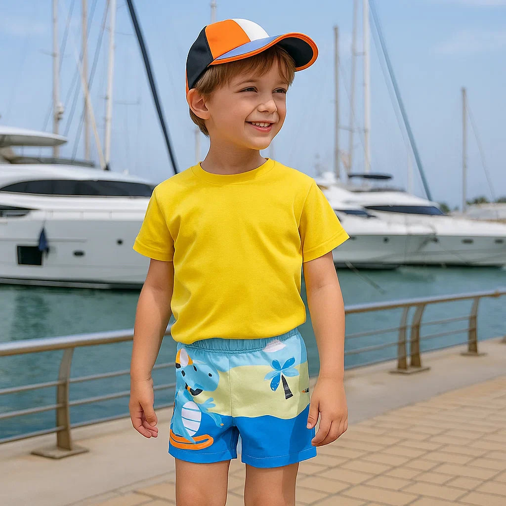BreezeFlex – Strakke Kinder Zwembroek met Stretch Pasvorm