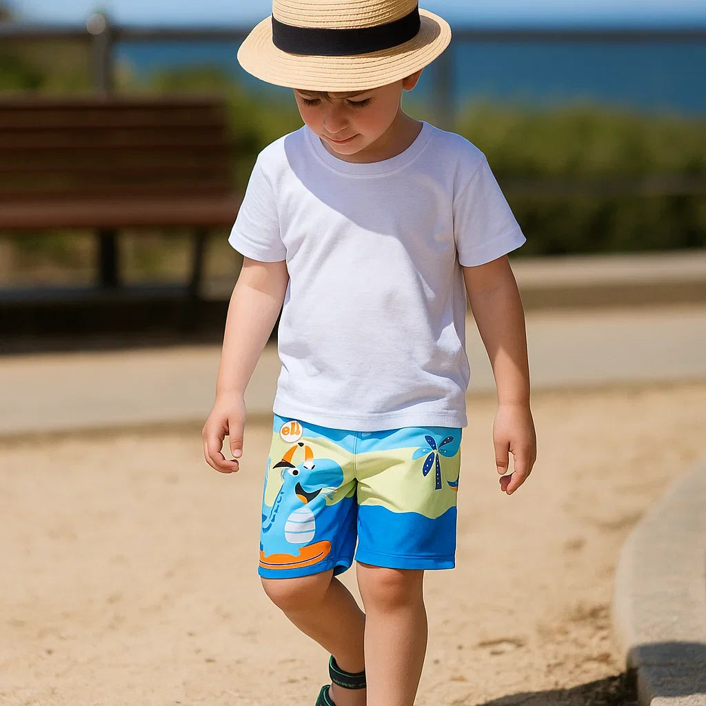 BreezeFlex – Strakke Kinder Zwembroek met Stretch Pasvorm