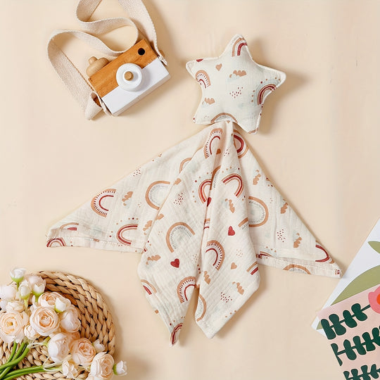 MusiLuxe™ – Muslin Baby Spuugdoekjes met Schattige Prints
