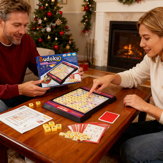 SudoMaster™ – Draagbaar Klassiek Sudoku Tafelspel voor Volwassenen