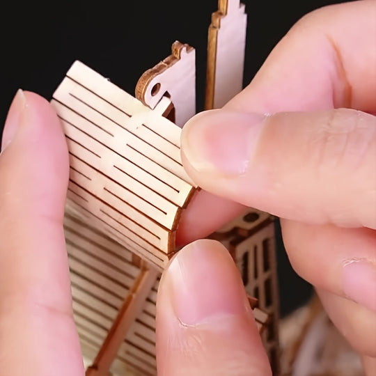 DutchPirate™ – 3D Houten Nederlands Piratenschip Puzzel