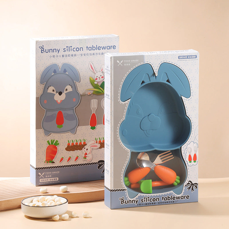 StickySnack™ – De Siliconen Eetset voor Baby’s Peuters.