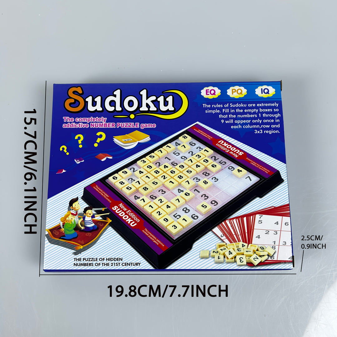 SudoMaster™ – Draagbaar Klassiek Sudoku Tafelspel voor Volwassenen