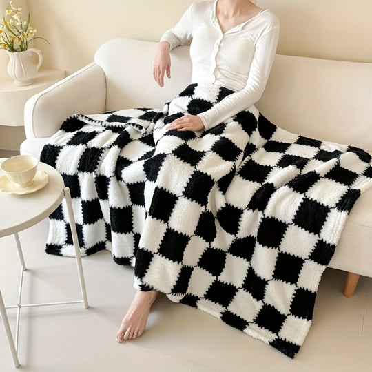 PlaidEase™ – Zachte Flanellen Plaid Deken