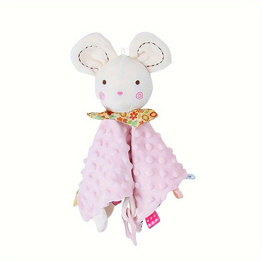 CuddleCloud™ – Zacht Baby Knuffeldoekje met Schattige Dierenontwerpen
