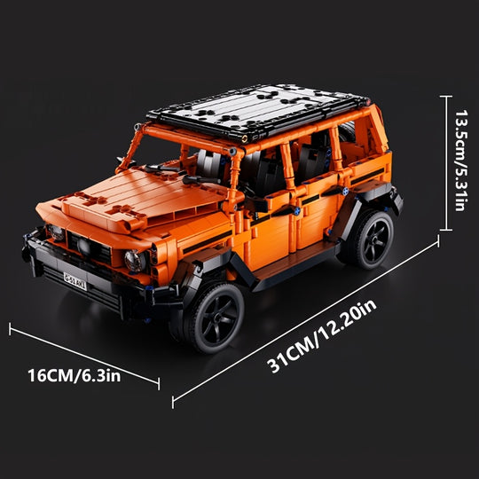 TrailBlazer™ – 1311-delige Oranje Off-Road Truck Bouwset