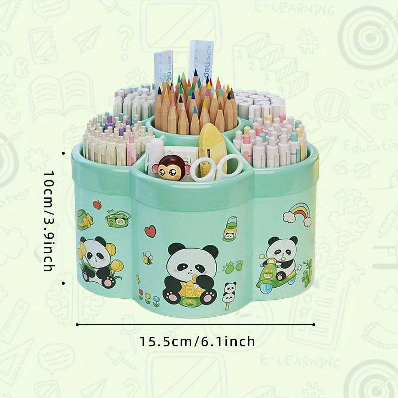 SpinSort™ – 360° Draaibare Bureau Organizer – Opbergbox met 6 Vakken