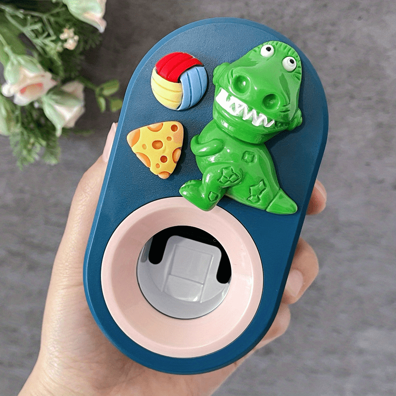 SmilePress™ – Automatische Cartoon Tandpastadispenser – Zonder Boren Wandhouder