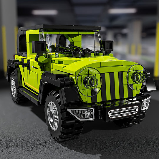 TrailRider™ – 300+ Stuks Off-Road Voertuig Bouwset