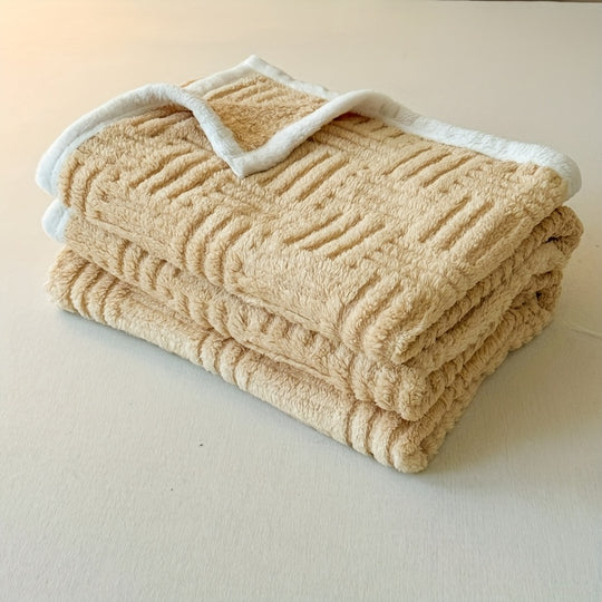 GeoSherpa™ – Omkeerbare Sherpa Deken – Verdikte Taffeta Plaid