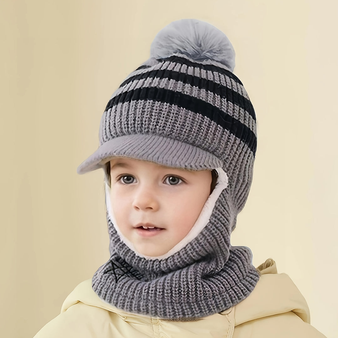 FrostGuard™ – Jongens Wintermuts met Nekbescherming
