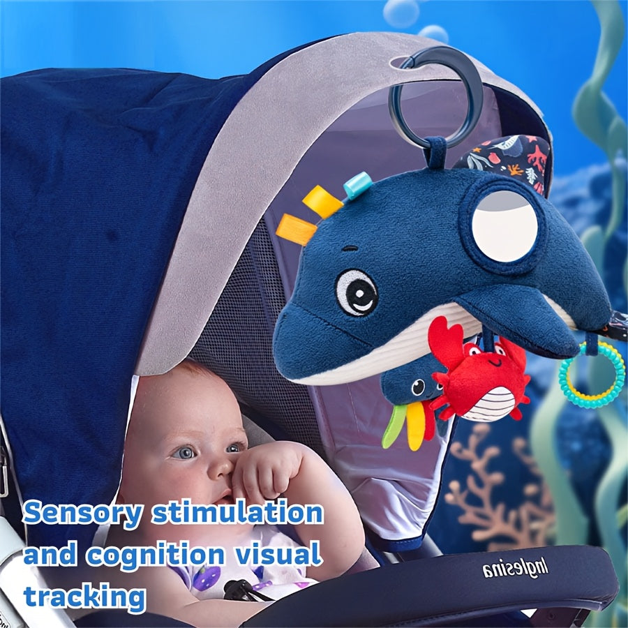 OctiSense™ – Baby Sensorisch Autostoel & Kinderwagen Activiteitenspeeltje