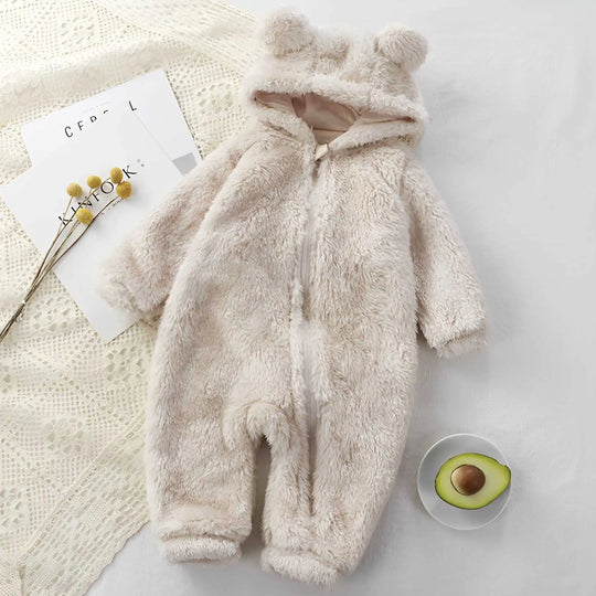 CuddleBear – Baby Onesie met Berenoortjes