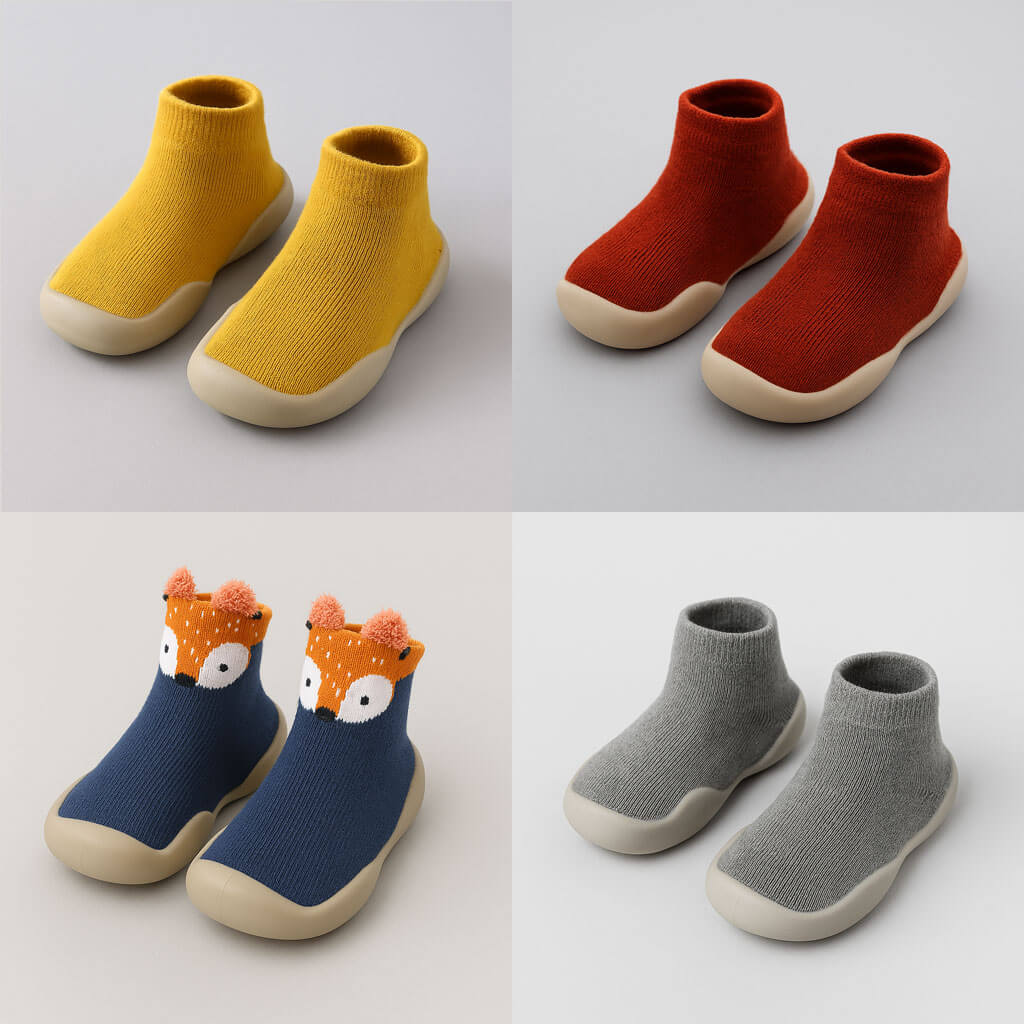 FirstSteps™ – Flexibele Babyschoenen Peuters, Lichtgewicht & Veilig