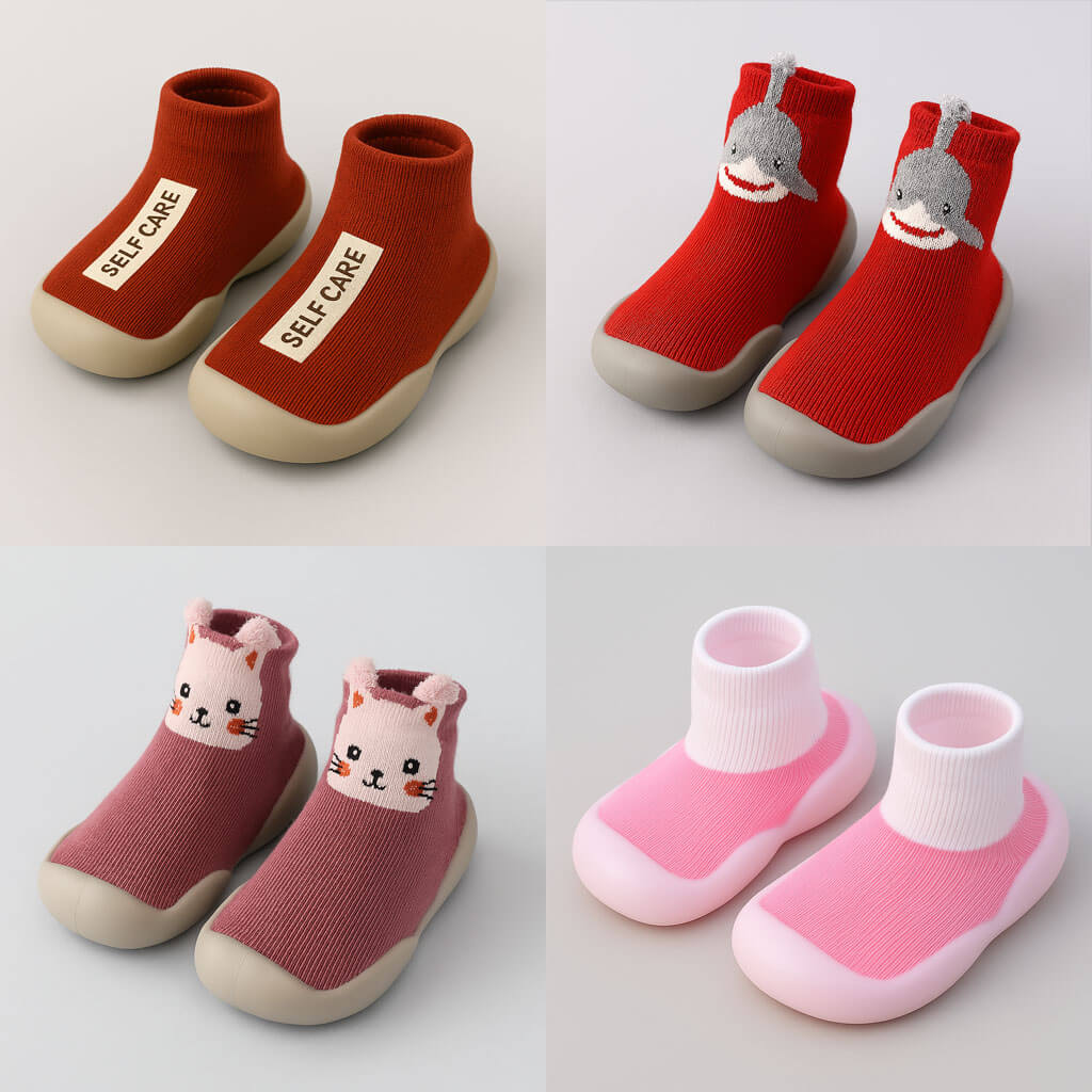 FirstSteps™ – Flexibele Babyschoenen voor Peuters, Lichtgewicht & Veilig