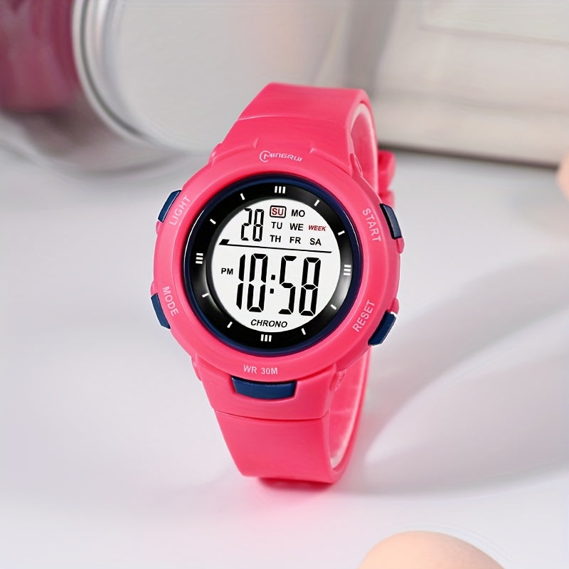 TimeShine™ – Waterdicht Digitaal Kinderhorloge – 30M Lichtgevende Display