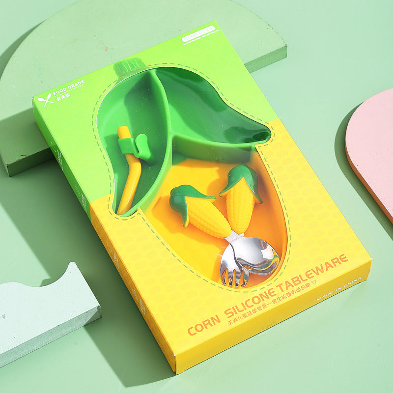 StickySnack™ – De Siliconen Eetset voor Baby’s Peuters.