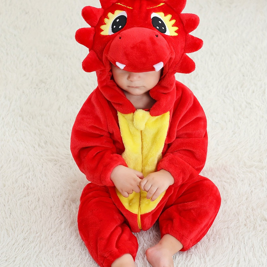 FlameCub™ – Rode Draak Romper voor Kinderen