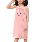 MinnieWrap™ – Kinderbadhanddoek Jurk met Minnie Oortjes