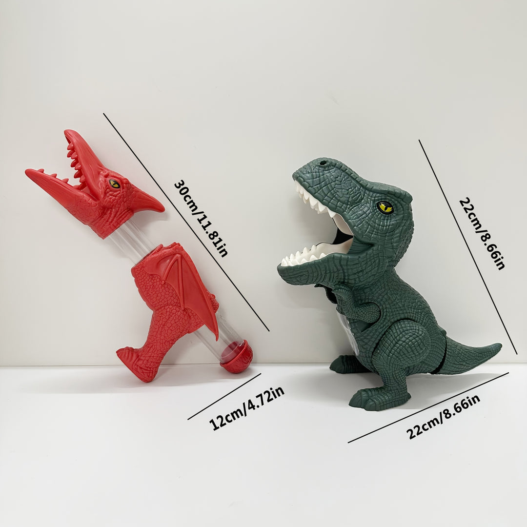 DinoShot™ – Interactief Dino Schietspel met Lanceerhandles & Sponsballen